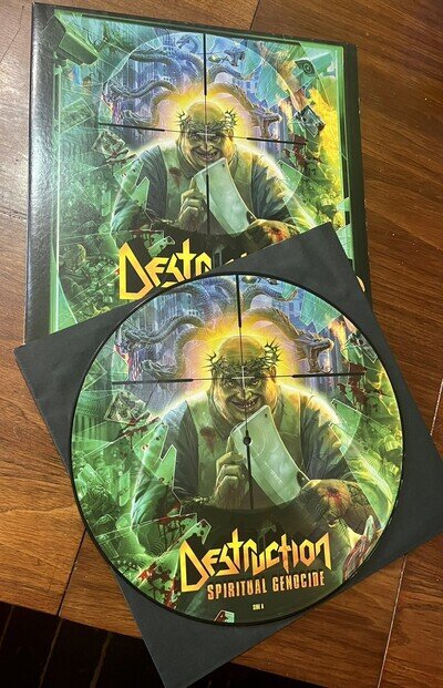 Destruction Spiritual Genocide Pic Disc Vinyl Sodom
