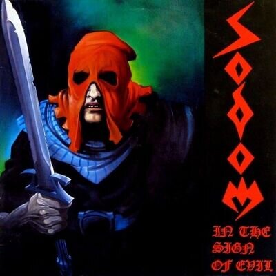 LP Sodom In The Sign Of Evil Rare Woodstock Ed. Death Thrash Kreator Destruction