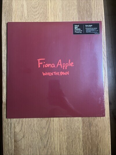 Fiona Apple When The Pawn 180g Black Vinyl VMP Exclusive Release New & Sealed