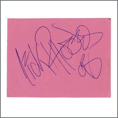 Duran Duran Nick Rhodes Autograph (UK)