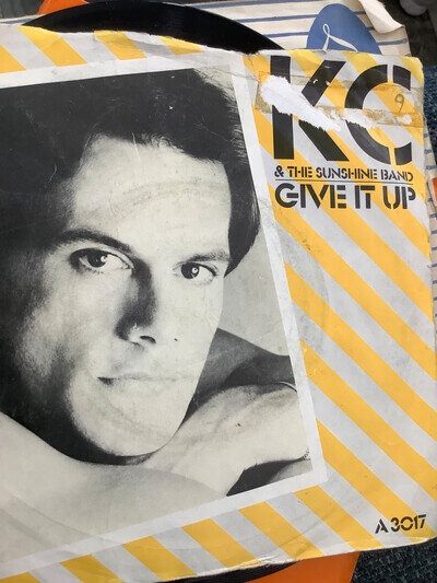 KC and the sunshine band. Give it up. 7” vinyl. 1982. Epic