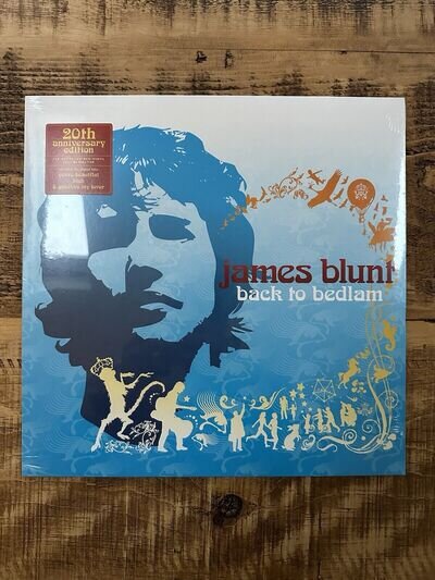 James Blunt : Back to Bedlam VINYL 20th Anniversary 12" Album Coloured Vinyl