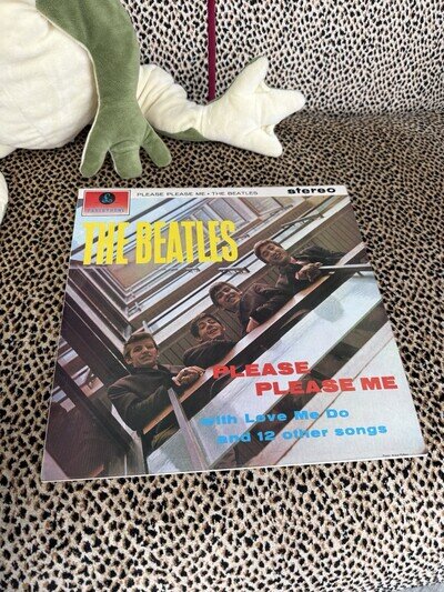 The Beatles Please Please Me Parlophone Stereo LP Vinyl PCS 3042