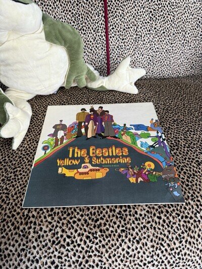 THE BEATLES yellow submarine LP EX-/VG+, PCS 7070, vinyl, album, uk, 1969 NM