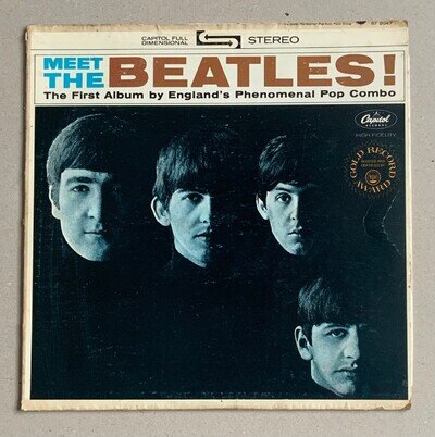 The Beatles Meet The Beatles US LP VG/G+