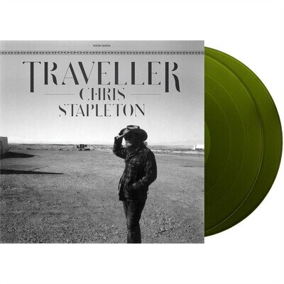 CHRIS STAPLETON - TRAVELLER (10 YEAR ANNIVERSARY) FOREST GREEN VINYL LP (NEW)