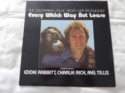 Every Which Way But Loose - Original Soundtrack UK 1978 LP Elektra nice Ex/NM!