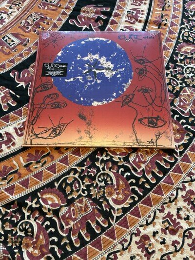 The Cure Wish Europe 2022 2LP Reissue Vinyl Fiction Records
