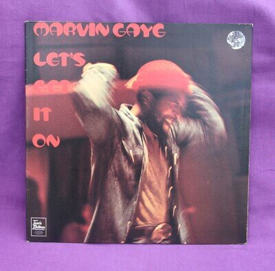 Marvin Gaye, 'Let's Get It On', Vinyl LP Tamla Motown 1973 UK 1st Press