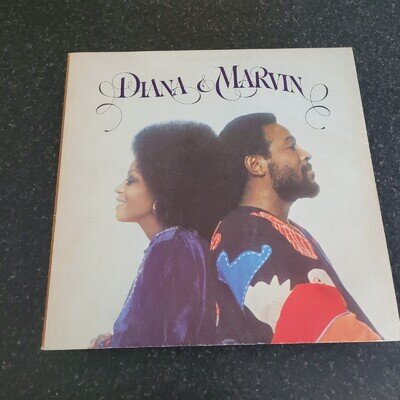 Diana & Marvin Diana Ross & Marvin Gaye Vinyl LP 1973 STMA8015 vgc