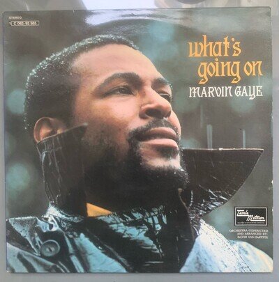 Marvin Gaye – What’s Going On LP (1971 Germany A1/B1) EX/EX First Press