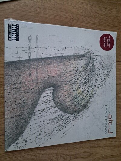 ALT-J THE DREAM LTD GATEFOLD TRANSPARENT VIOLET VINYL LP BRAND NEW SEALED