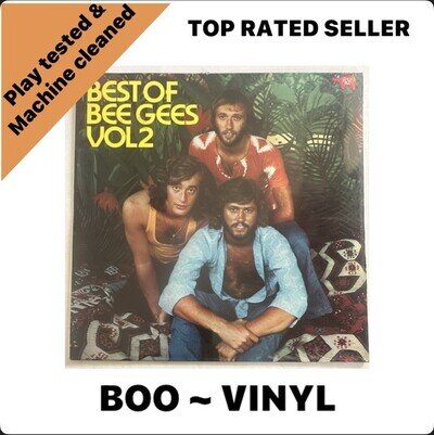Best of the Bee Gees Vol 2 Vinyl LP Record 1973 RSO Records EX / VG+