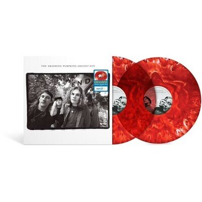 SMASHING PUMPKINS ROTTEN APPLES GREATEST HITS RED VINYL WALMART USA 2LP *BUMPS*