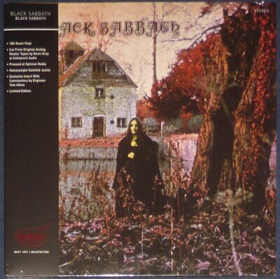 Black Sabbath - Black Sabbath. 2024 Rhino High Fidelity pressing. Not numbered.