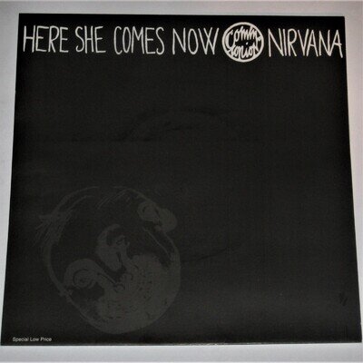 NIRVANA Here She Comes Now 7" Grunge US Communion 45 PURPLE Vinyl Hole Melvins