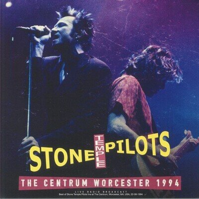 STONE TEMPLE PILOTS - The Centrum Worcester 1994 - TRANSLUCENT BLUE VINYL LP