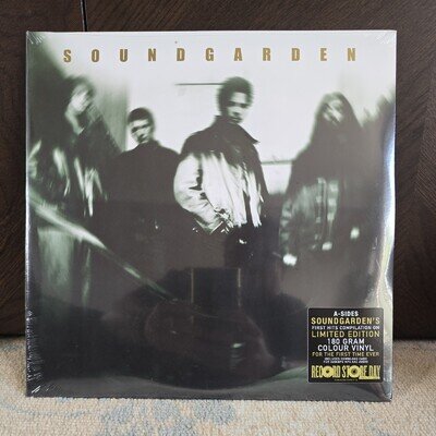 Soundgarden A-Sides 2LP Green w/ White/Black Smoke Vinyl Record RSD Store Day