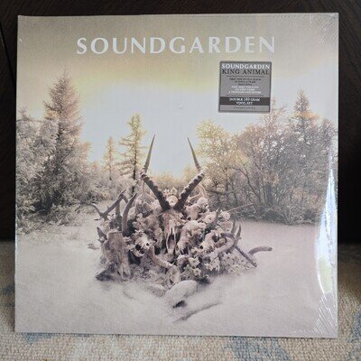 Soundgarden - King Animal Cream White Vinyl Records LP Album Mint Sealed Limited