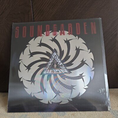 Soundgarden Badmotorfinger Marbled Vinyl Record Lenticular Cover Litho 35th Ed