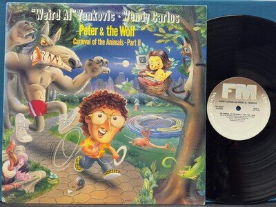 WEIRD AL YANKOVIC WENDY CARLOS PETER + THE WOLF~NM/NM- ORIG 1988 DMM PROMO