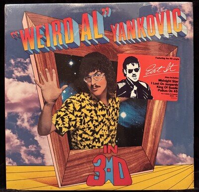 Weird Al Yankovic - Weird Al Yankovic In 3-D - 1984 US - SEALED Dead Stock Mint