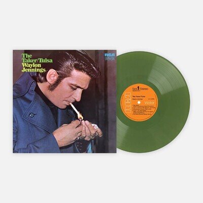 Waylon Jennings The Taker/Tulsa (Vinyl) 12" Album Coloured Vinyl