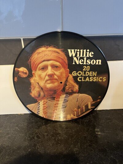 Willie Nelson - 20 Golden Classics (LP, Comp, Pic)
