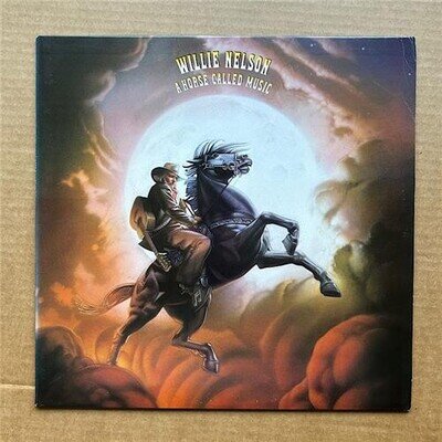 WILLIE NELSON A HORSE CALLED MUSIC LP 1989 - NICE COPY - light edge crese USA