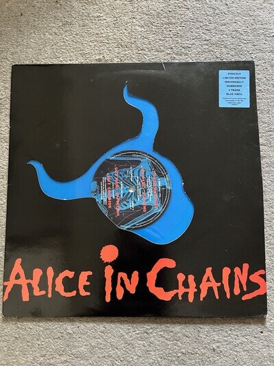 Alice In Chains - Them Bones 12” Single Limited Edition Numbered - Blue