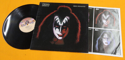 KISS / GENE SIMMONS – Gene Simmons CASABLANCA US, LP, Pitman pressing NBLP 7120