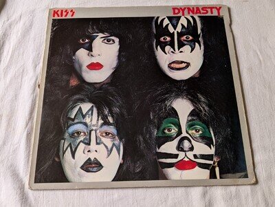 KISS - DYNASTY (FRANCE 1979 RELEASE - GD+/VG)