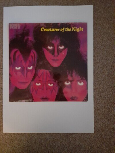 KISS CREATURES OF THE NIGHT/ROCK AND ROLL ALL NITE (LIVE) 7" SINGLE CASABLANCA