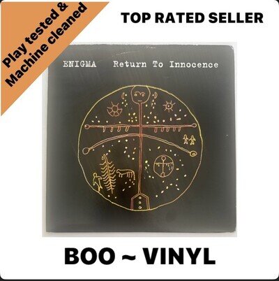 Enigma - Return To Innocence - UK 1994 Virgin DINS 123 Vinyl 7" Single Record EX