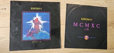 ENIGMA-MCMXC a.D. , UK 1990 LP-VINYL, CODE:LPVIR1, ORIGINAL INNER SLEEVE,BARGAIN