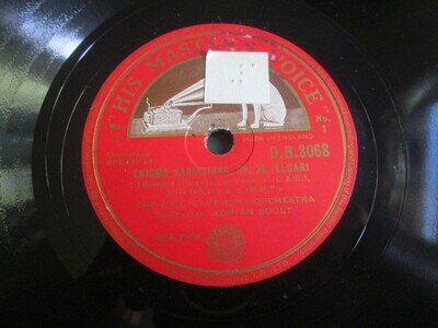 Elgar: Enigma Variations Op. 36 BBC Symphony Orchestra 3 x 12” UK Shellac 78RPM