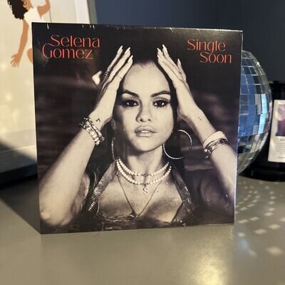 Selena Gomez Single Soon 7” Red Vinyl Alternative Cover