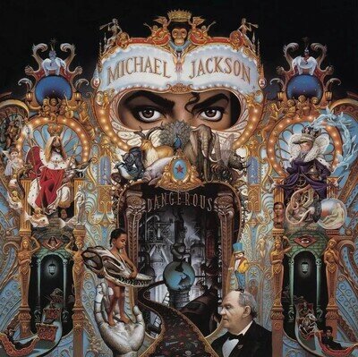 Michael Jackson Dangerous Double Vinyl LP New & Sealed