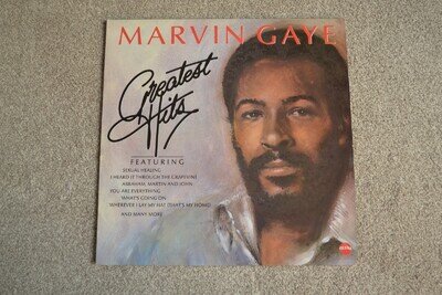 Marvin Gaye Greatest Hits Vinyl LP 1983 STAR 2234 Grapevine Sexual Healing VG+