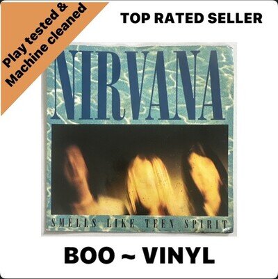 Nirvana Smells Like Teen Spirit 7" Vinyl Single VG+ / VG