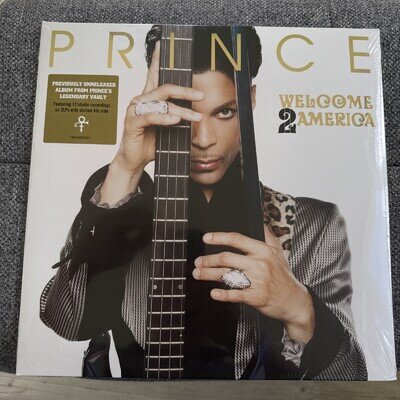 PRINCE – WELCOME 2 AMERICA - 2 X VINYL LP NEW & SEALED