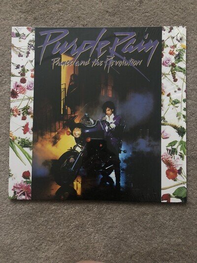 PURPLE RAIN - PRINCE & THE REVOLUTION Vinyl LP & Poster 100% Brand New & MINT