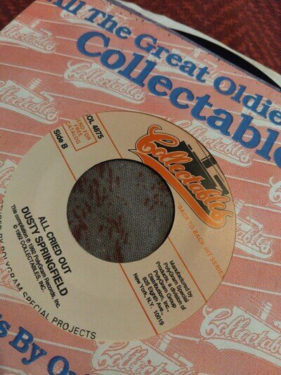 Dusty Springfield - Stay Awhile / All Cried Out (7", Single, RE)
