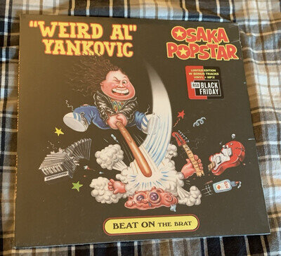Weird Al Yankovic/Osaka Popstar 12" Vinyl BEAT ON THE BRAT RSD Ramones Cover New