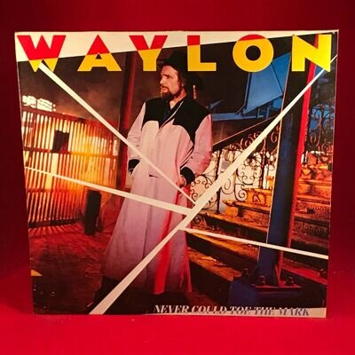WAYLON JENNINGS Never Could Toe The Mark UK Vinyl LP Jessi Colter Tony Joe White