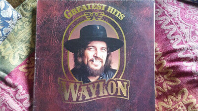 Waylon Jennings,"Greatest Hits" vinyl LP