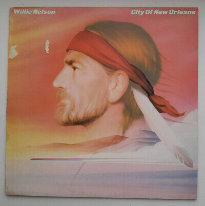 Willie Nelson – City Of New Orleans - LP - Picture Inner - 1984 - CBS - VG+/VG