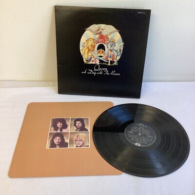 Queen : A Day At The Races Vinyl LP Record EMTC104