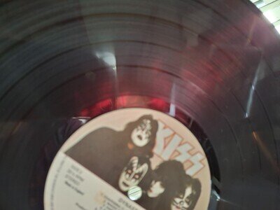 KISS DYNASTY 1979 UK LP 1st TRANS RED PYE PRESS *ARCHIVED MINT PLAY!*