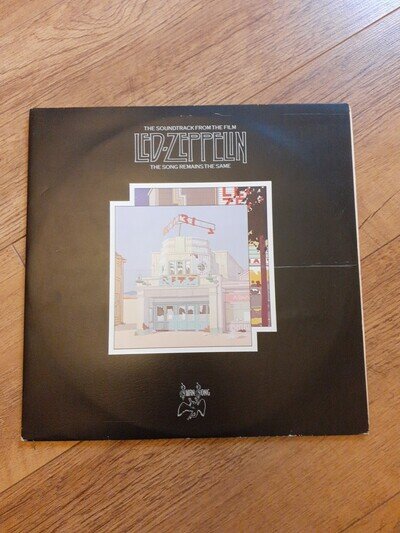 Led Zeppelin – The Song Remains The Same Soundtrack Vinyl Record EX